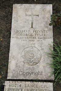 Boulogne Eastern Cemetery - Tyler, George