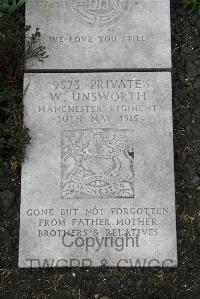 Boulogne Eastern Cemetery - Unsworth, William