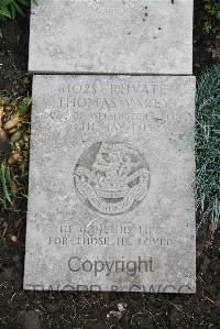 Boulogne Eastern Cemetery - Varey, Thomas