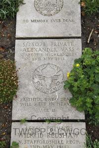 Boulogne Eastern Cemetery - Vass, Alexander