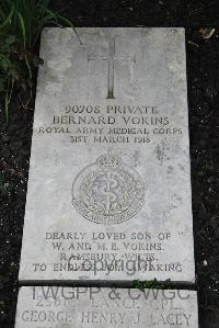 Boulogne Eastern Cemetery - Vokins, Bernard