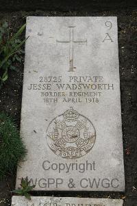 Boulogne Eastern Cemetery - Wadsworth, Jesse