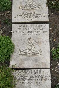 Boulogne Eastern Cemetery - Wagg, Thomas