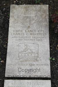 Boulogne Eastern Cemetery - Wakefield, Charles Cornelius