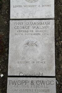 Boulogne Eastern Cemetery - Walden, George