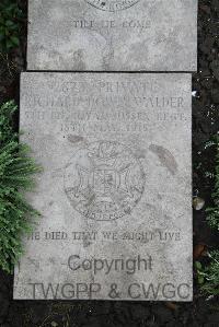 Boulogne Eastern Cemetery - Walder, Richard Down