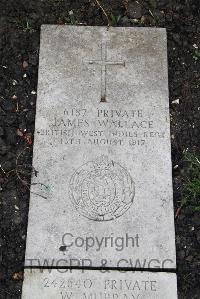 Boulogne Eastern Cemetery - Wallace, James