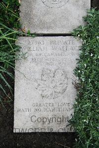 Boulogne Eastern Cemetery - Wallace, William