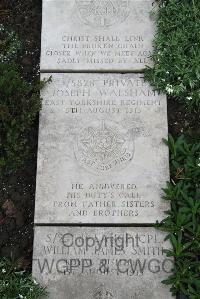 Boulogne Eastern Cemetery - Walsham, Joseph