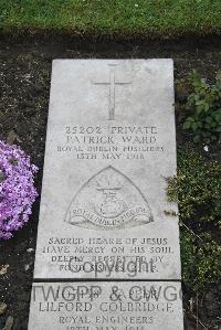 Boulogne Eastern Cemetery - Ward, Patrick
