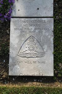 Boulogne Eastern Cemetery - Ward, William