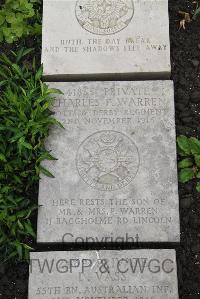 Boulogne Eastern Cemetery - Warren, Charles Frederick