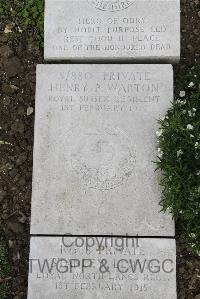 Boulogne Eastern Cemetery - Warton, Henry Proucy