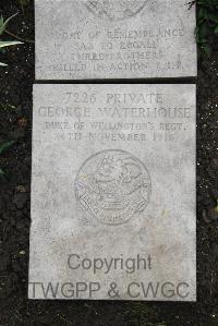 Boulogne Eastern Cemetery - Waterhouse, George
