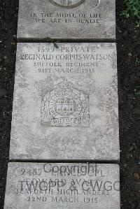 Boulogne Eastern Cemetery - Watson, Reginald Corpus