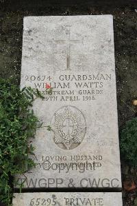 Boulogne Eastern Cemetery - Watts, William