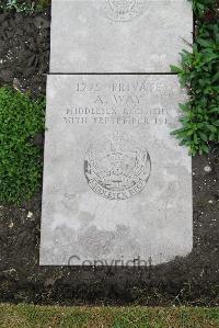 Boulogne Eastern Cemetery - Way, A
