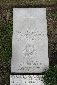 Boulogne Eastern Cemetery - Wearmouth, Isaac Norman