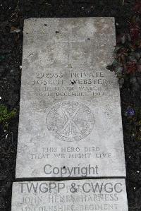 Boulogne Eastern Cemetery - Webster, Joseph