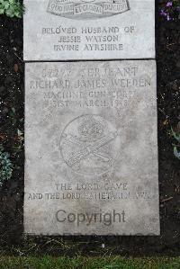 Boulogne Eastern Cemetery - Weeden, Richard James
