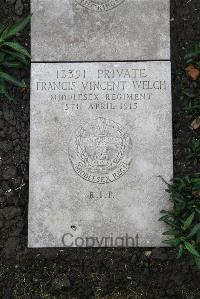 Boulogne Eastern Cemetery - Welch, Francis Vincent