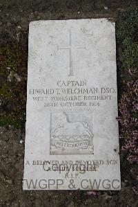 Boulogne Eastern Cemetery - Welchman, Edward Theodore
