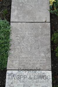 Boulogne Eastern Cemetery - Wells, Alexander Murray