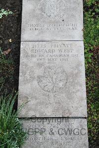 Boulogne Eastern Cemetery - West, Edward