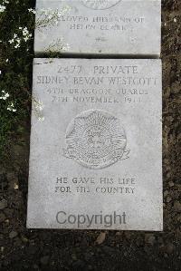 Boulogne Eastern Cemetery - Westcott, Sidney Bevan