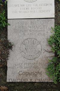 Boulogne Eastern Cemetery - Whalley, John