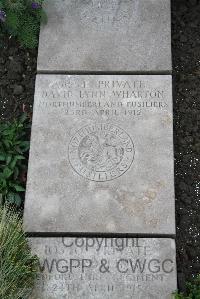 Boulogne Eastern Cemetery - Wharton, David Lynn