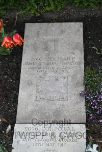 Boulogne Eastern Cemetery - Wharton, James Timmins