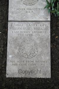 Boulogne Eastern Cemetery - Wheatley, William James