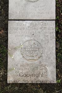 Boulogne Eastern Cemetery - Wheeler, Reginald Arthur