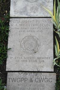 Boulogne Eastern Cemetery - Whettingsteel, Frederick James