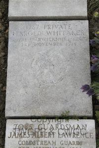 Boulogne Eastern Cemetery - Whitaker, Harold