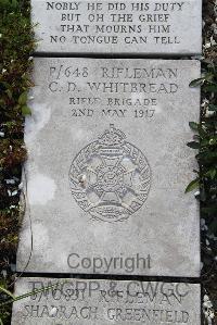 Boulogne Eastern Cemetery - Whitbread, Charles David
