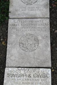 Boulogne Eastern Cemetery - Whitehead, Harry Henry