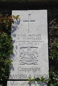 Boulogne Eastern Cemetery - Whittaker, William