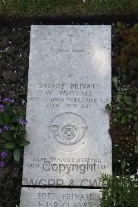 Boulogne Eastern Cemetery - Whysall, William