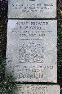Boulogne Eastern Cemetery - Wignall, John
