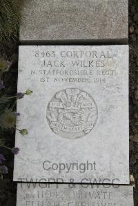 Boulogne Eastern Cemetery - Wilkes, Jack