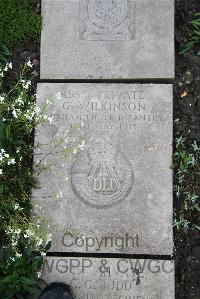 Boulogne Eastern Cemetery - Wilkinson, G