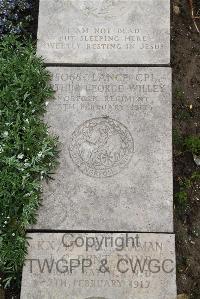 Boulogne Eastern Cemetery - Willey, Arthur George