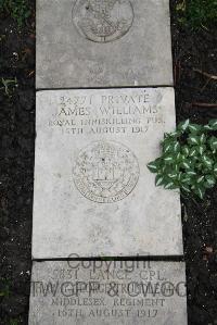 Boulogne Eastern Cemetery - Williams, James