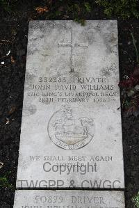 Boulogne Eastern Cemetery - Williams, John David