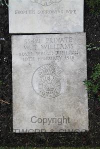 Boulogne Eastern Cemetery - Williams, W T
