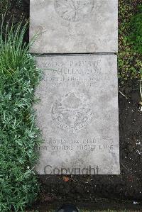 Boulogne Eastern Cemetery - Williamson, Charlie