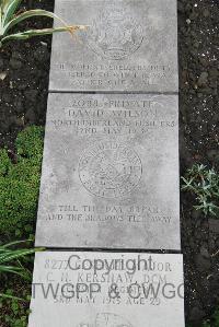 Boulogne Eastern Cemetery - Wilson, David