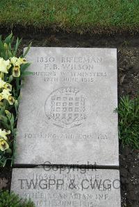 Boulogne Eastern Cemetery - Wilson, Edward Bertram